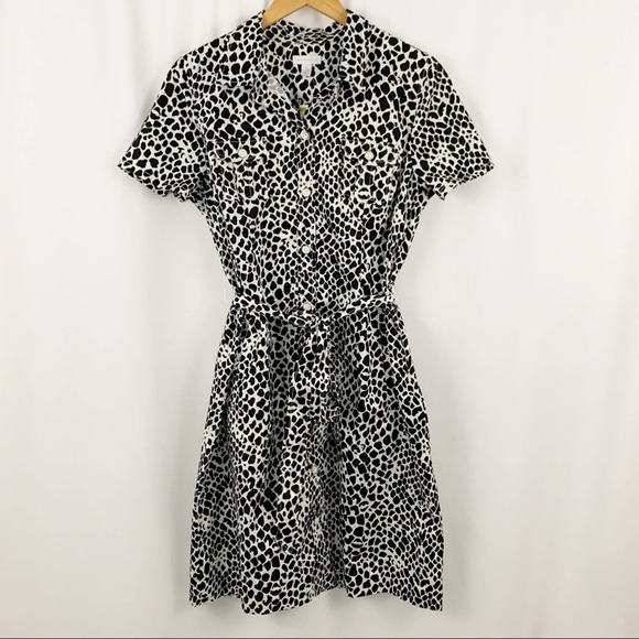 NWT Charter Club Animal Print Dress 14 - Picture 1 of 11